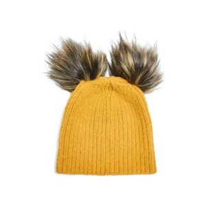 TOPSHOP Faux Fur Pompom Beanie